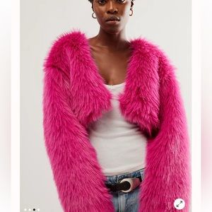 Brand New with Tags Free people Martini Bolero in Very Berry Size M